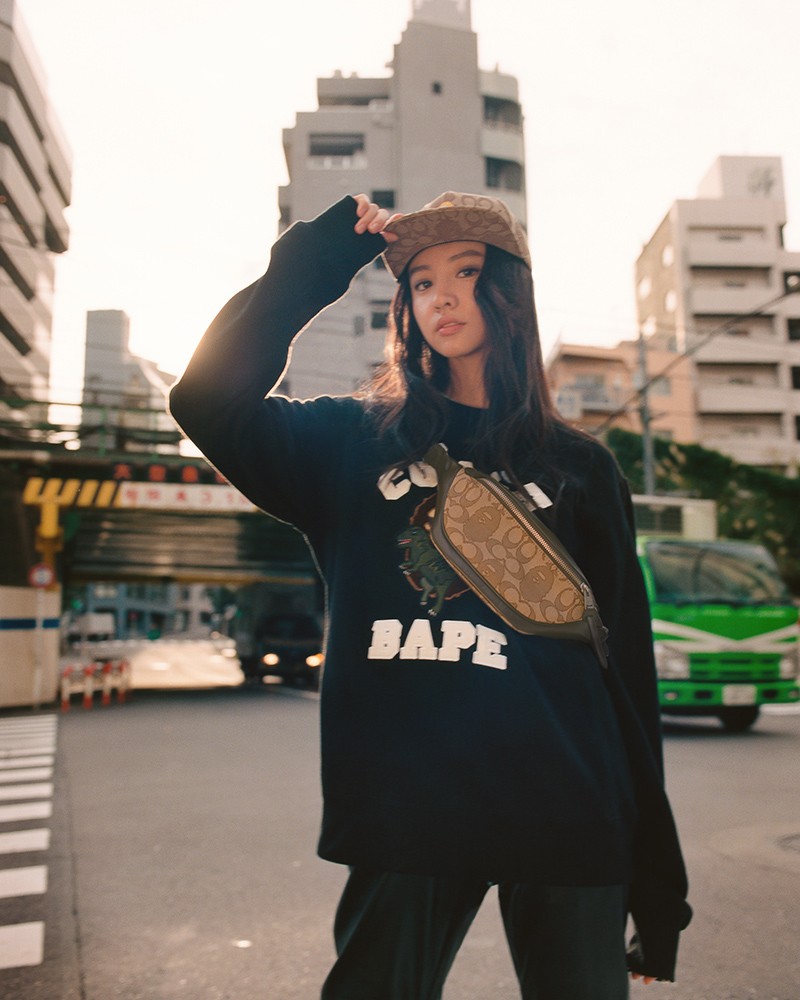 Coach Reveal Streetwear Infused Collection With BAPE Fashion Clash