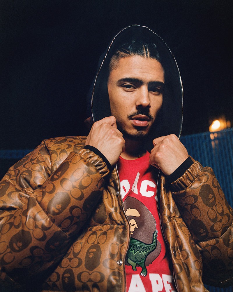 coach x bape coat