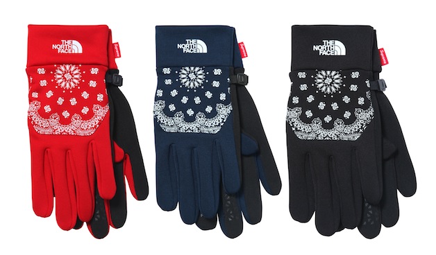 supreme bandana gloves