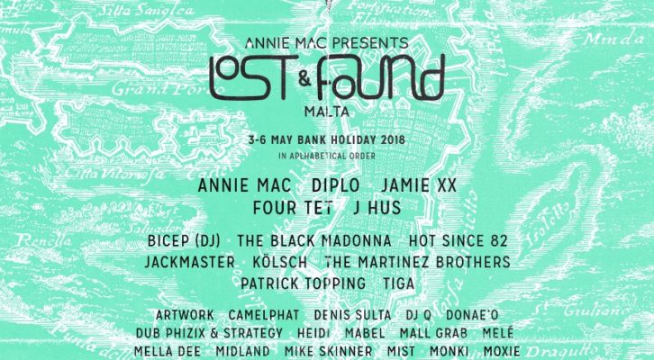 Annie Mac Presents: Lost & Found In Malta 2018 Annie Mac Presents: Lost & Found In Malta 2018
