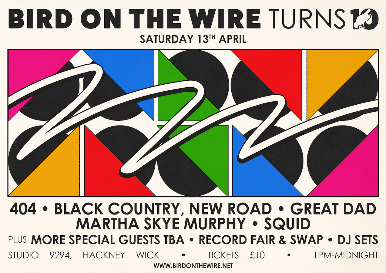 Bird On The Wire Announce 10th Anniversary All-Dayer