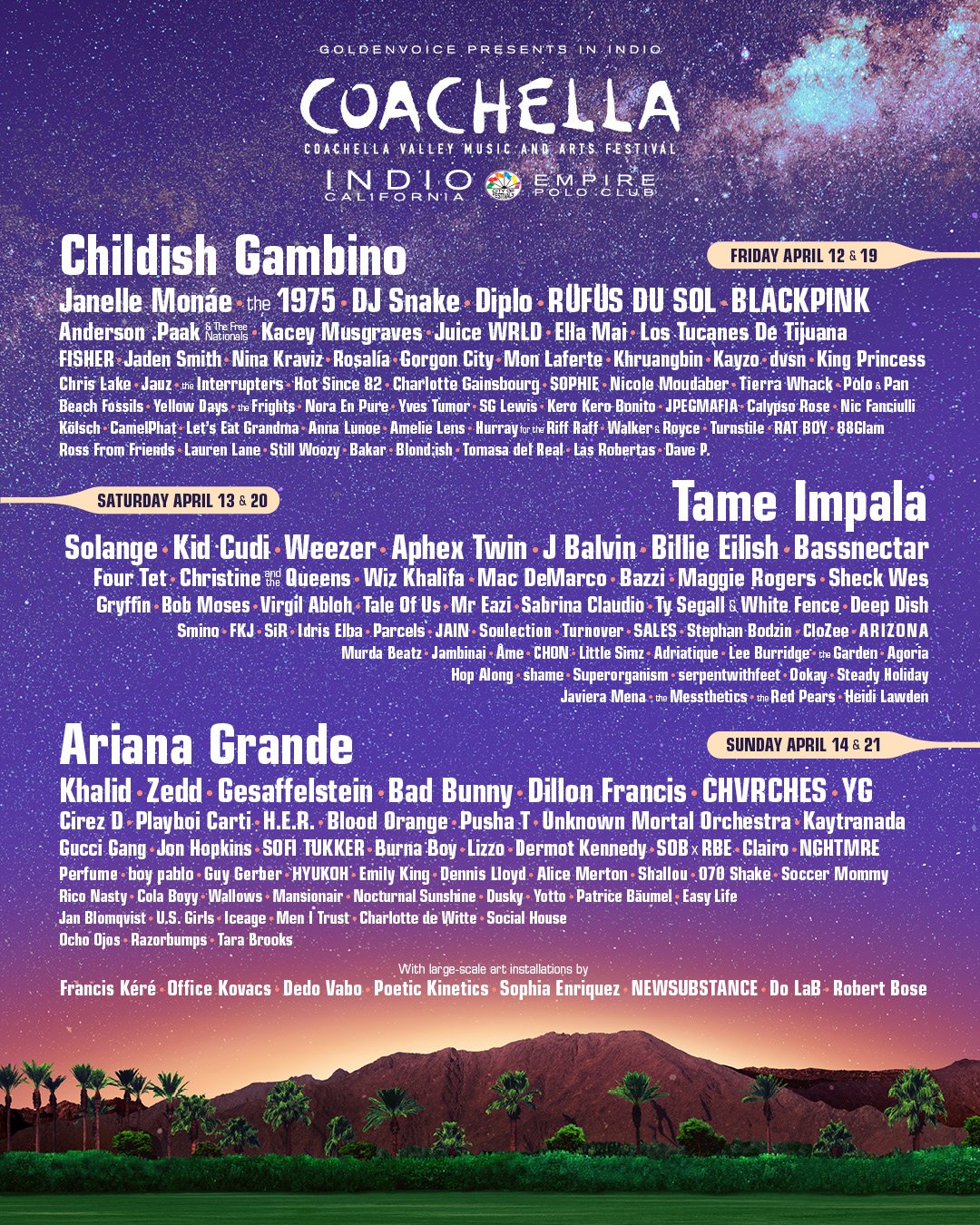 Coachella 2019 Coachella 2019