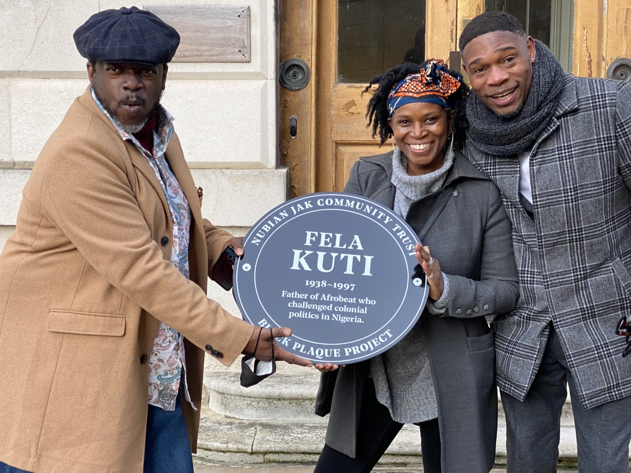 Fela Kuti Receives London Plaque