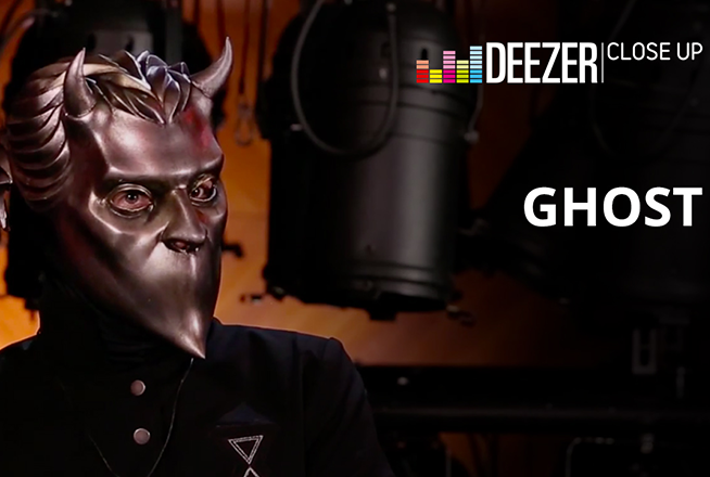 Premiere: Ghost 'Nameless Ghoul' Deezer Close Up