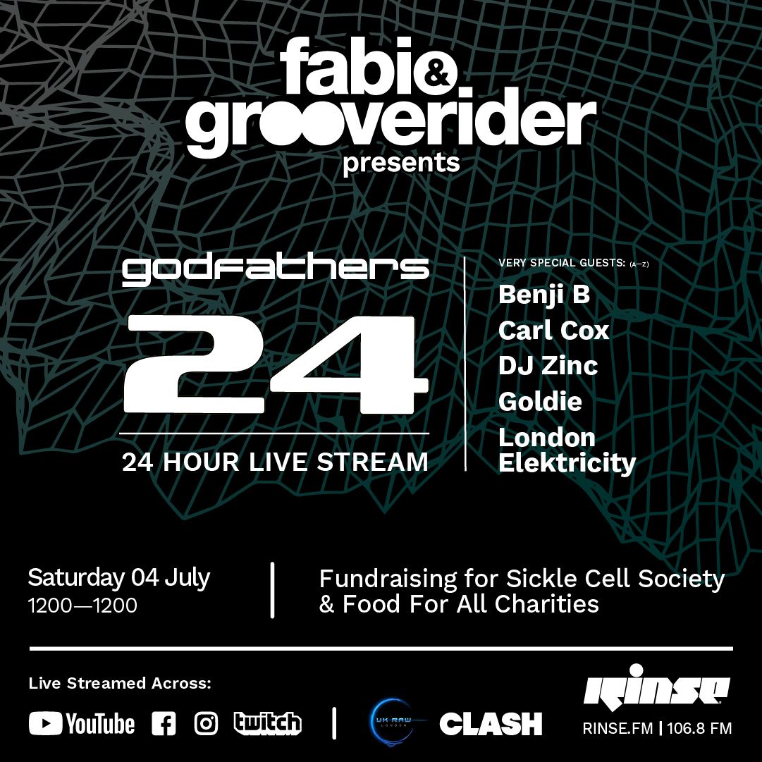 Fabio & Grooverider: Godfathers 24hr Live Stream