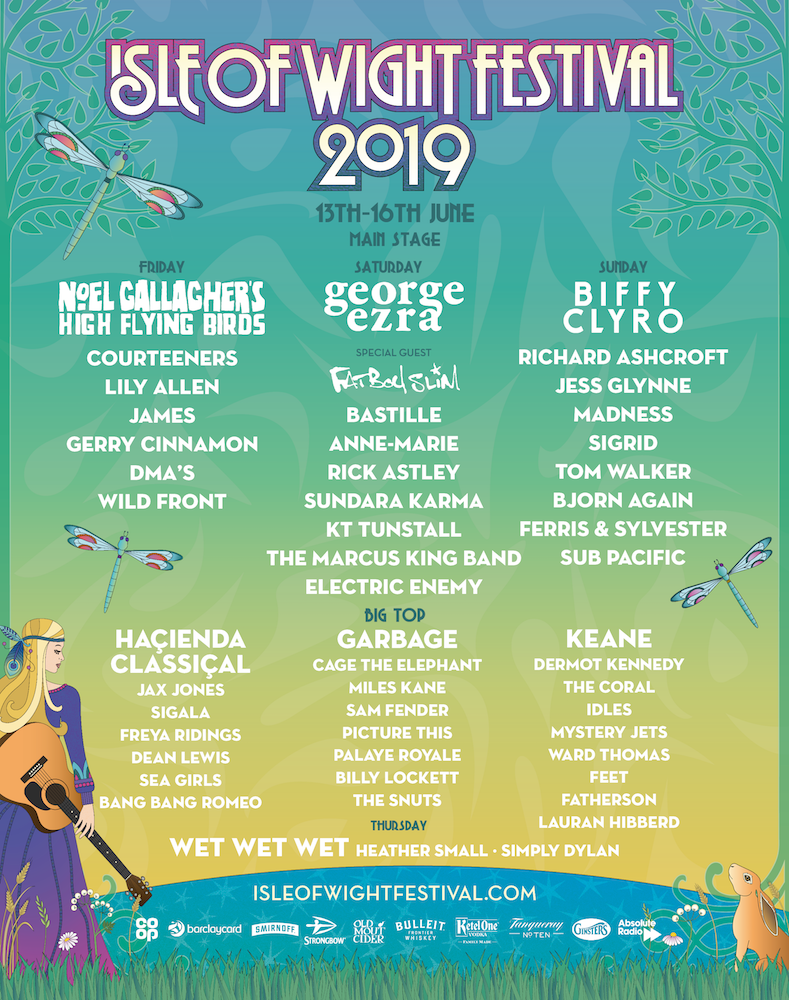 Final Names For Isle Of Wight Festival 2019 Confirmed