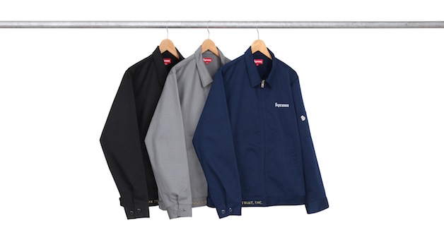 supreme dead kennedys work jacket