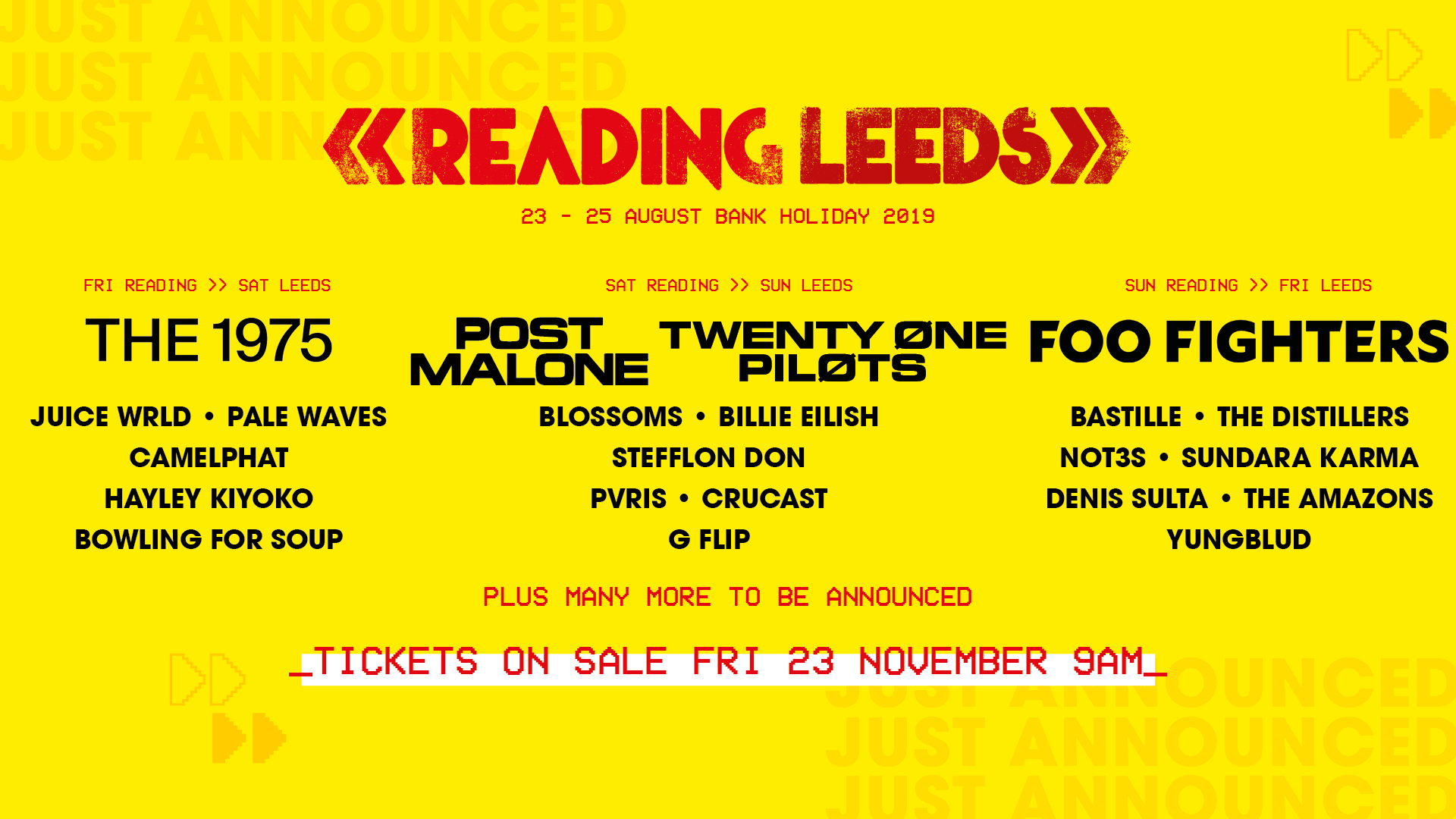 Reading and Leeds festival 2019 Reading and Leeds festival 2019