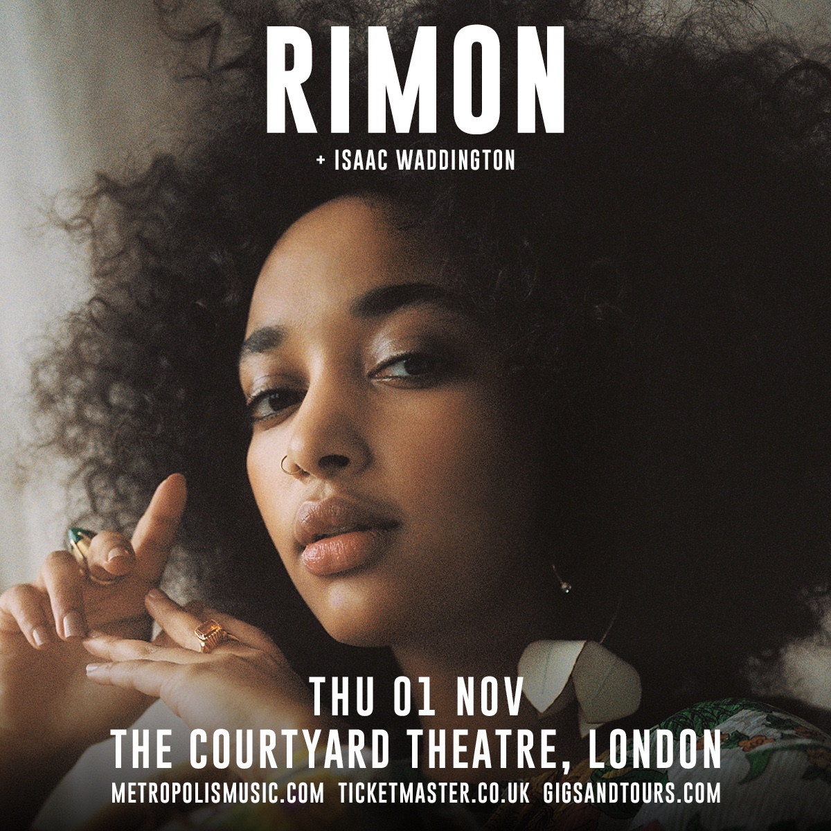 Win Tickets For RIMON Concert Tonight At Courtyard Theatre London