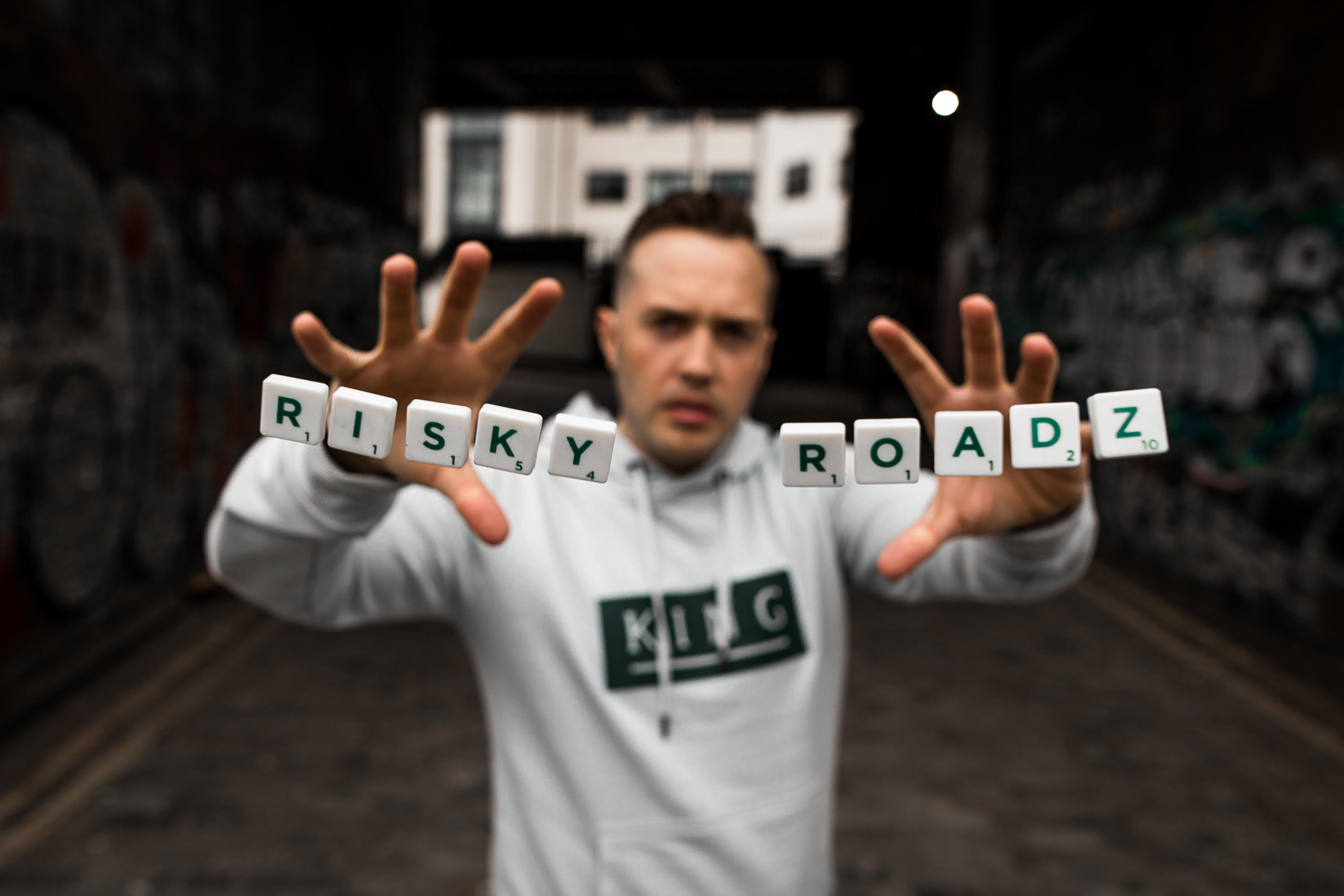 Roony of Risky Roadz, photography by David Wallace Shoots