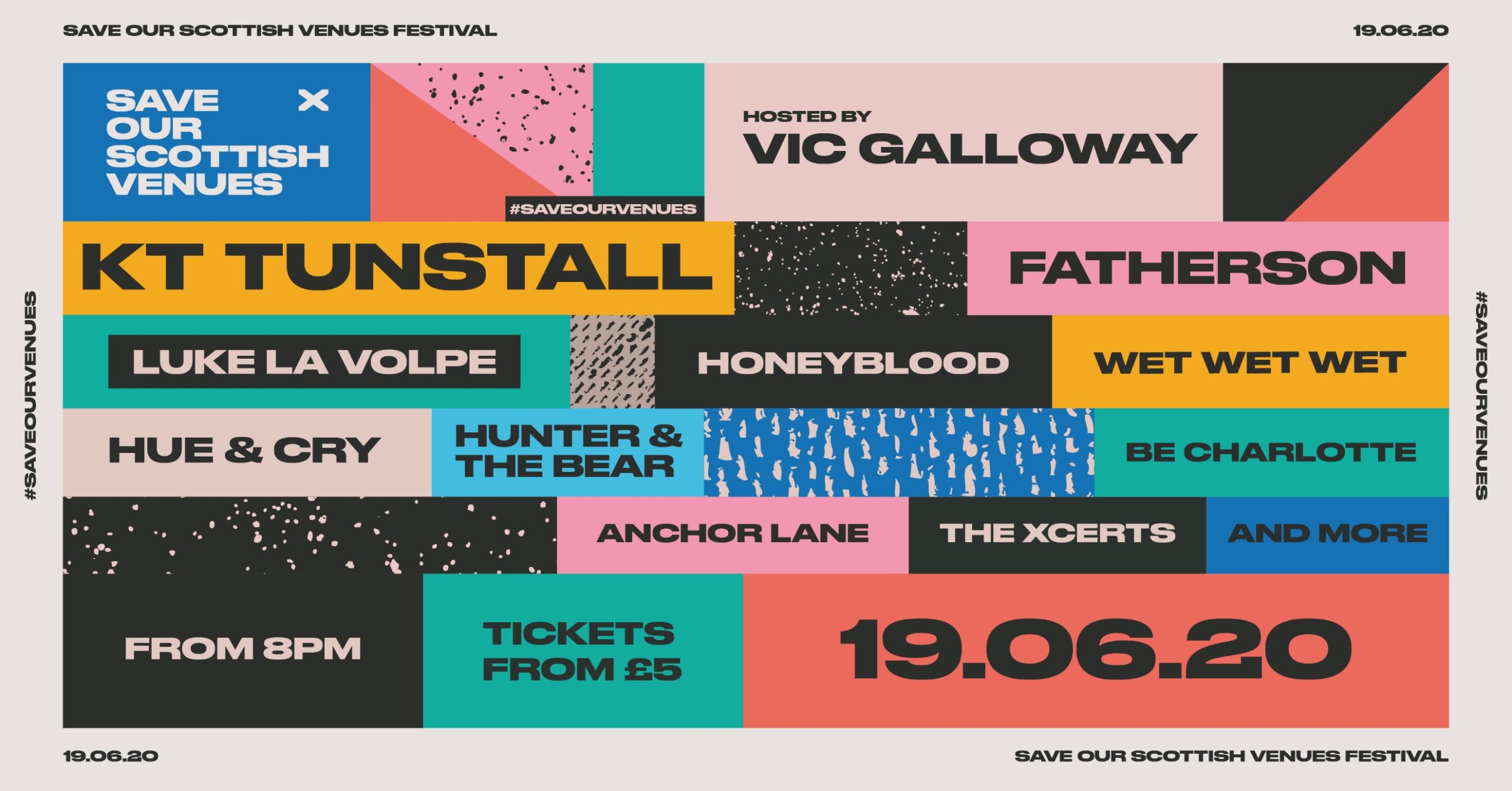 Honeyblood, Fran Healy To Play Save Our Scottish Venues Festival