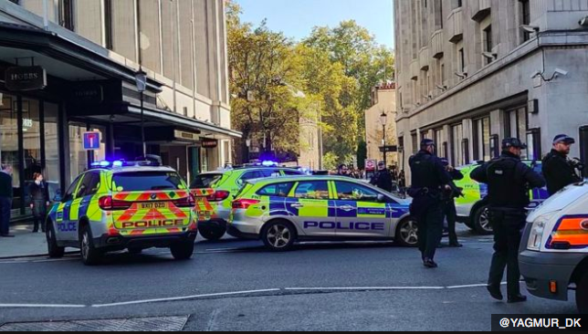 Road closure following the incident, photography @yagmur_dk
