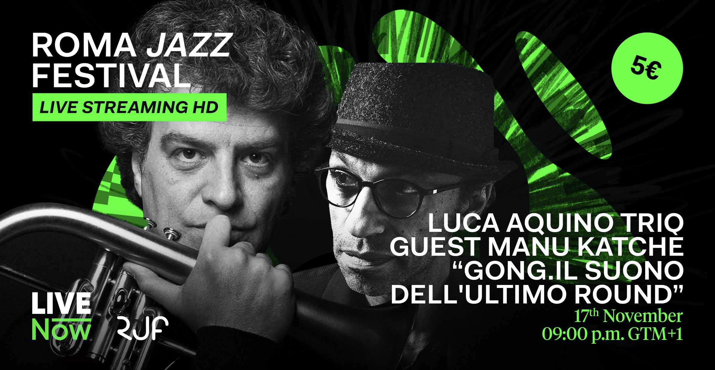 Live Preview: Luca Aquinia Trio Livestream From Roma Jazz Festival