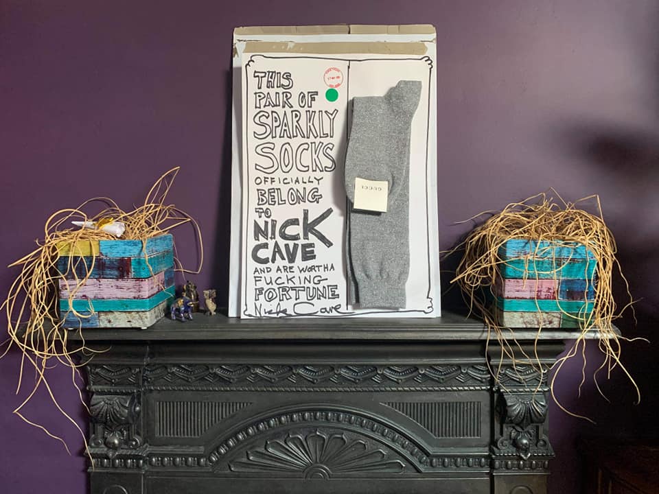 Nick Cave Donates His Socks To Help Save Independent Music Venue