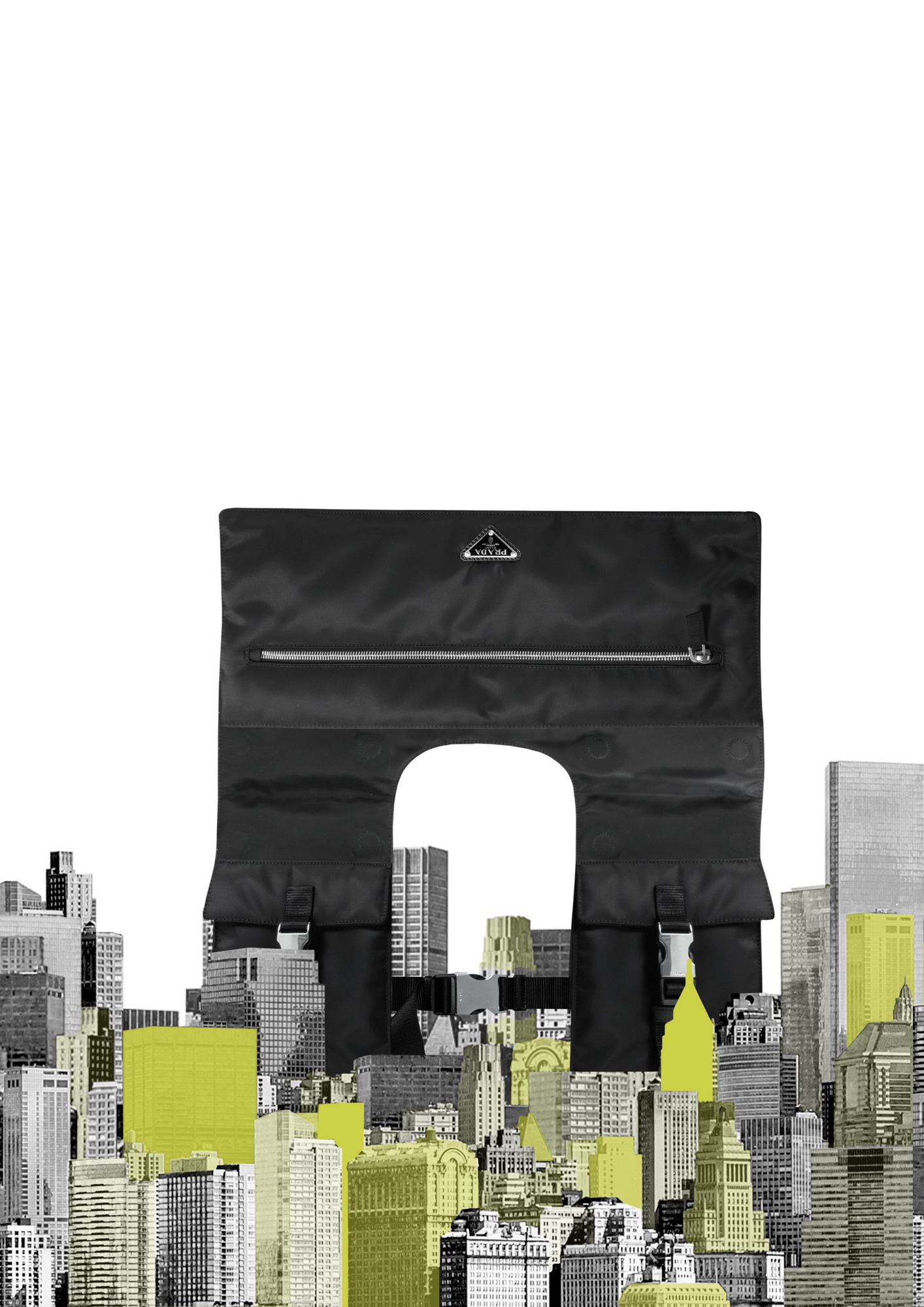 prada invites nylon bag