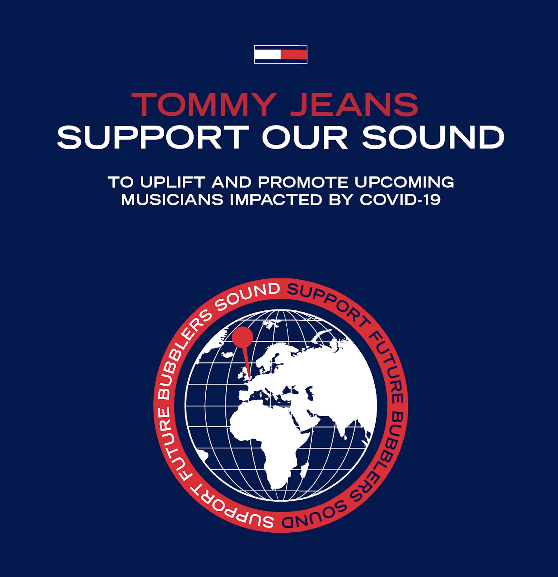 Tommy Jeans & Future Bubblers Collaborate On 'Support Our Sound' Campaign