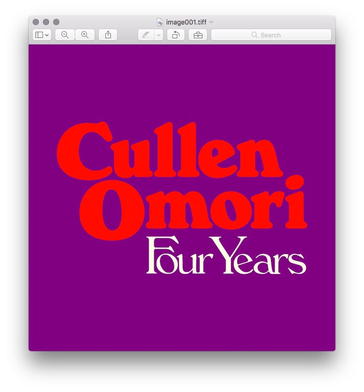 'Four Years' 'Four Years'
