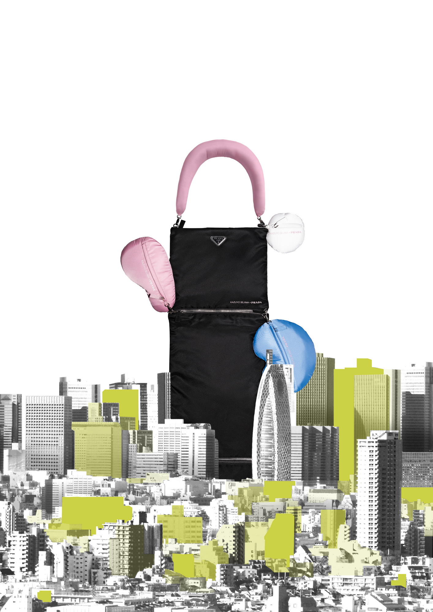 prada invites shoulder bag