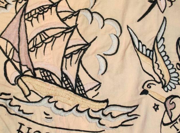 Beyond retros embroidery tattoo parlour  fashion  clash magazine