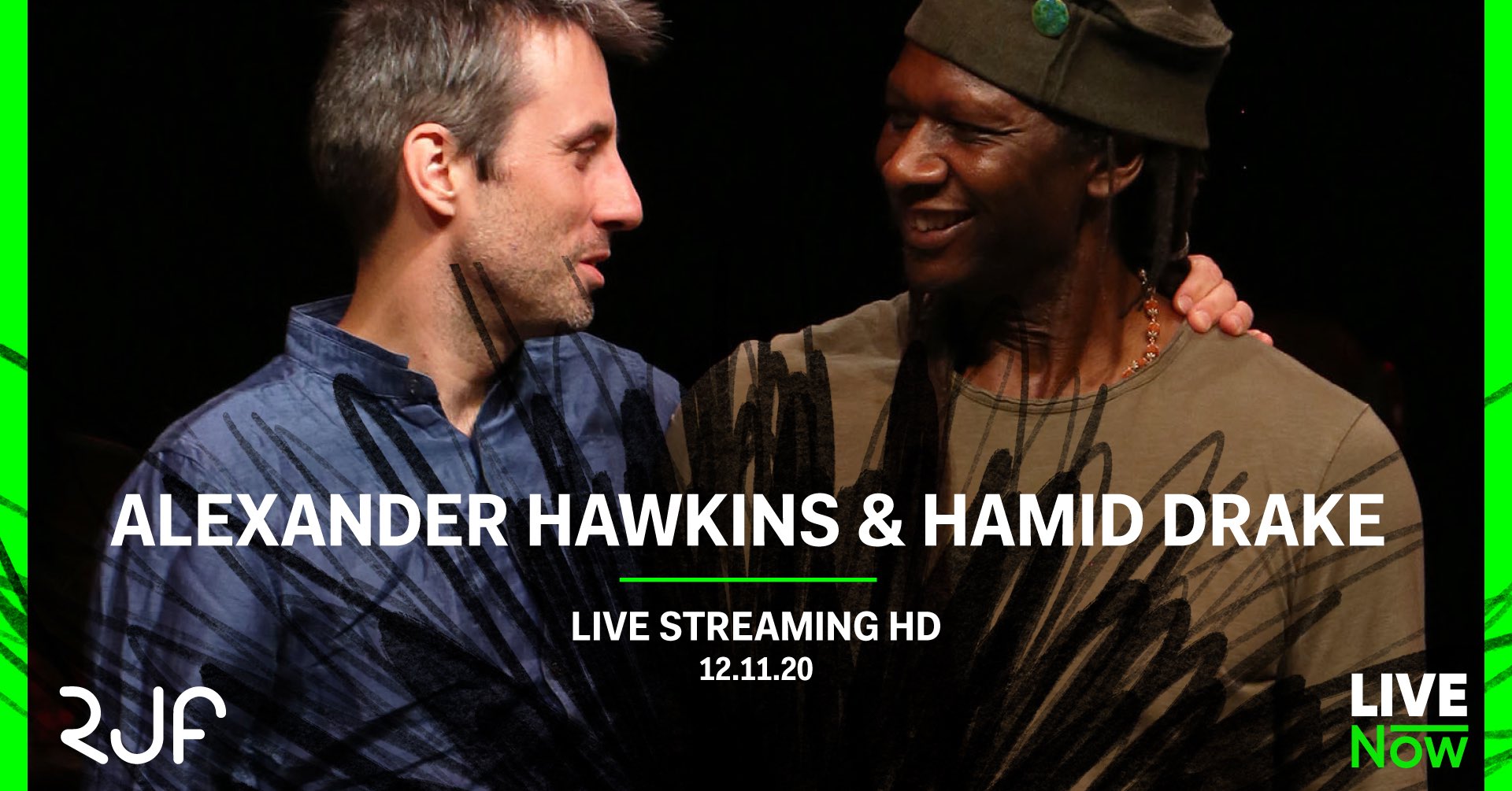 Live Preview: Alexander Hawkins & Hamid Drake