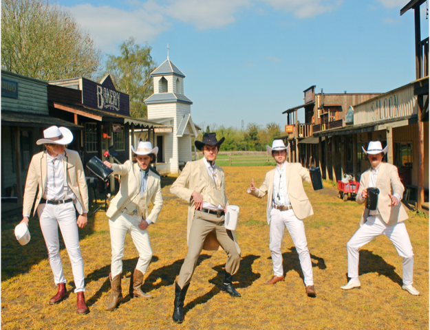 FEET Head To The Wild West For 'Ad Blue'