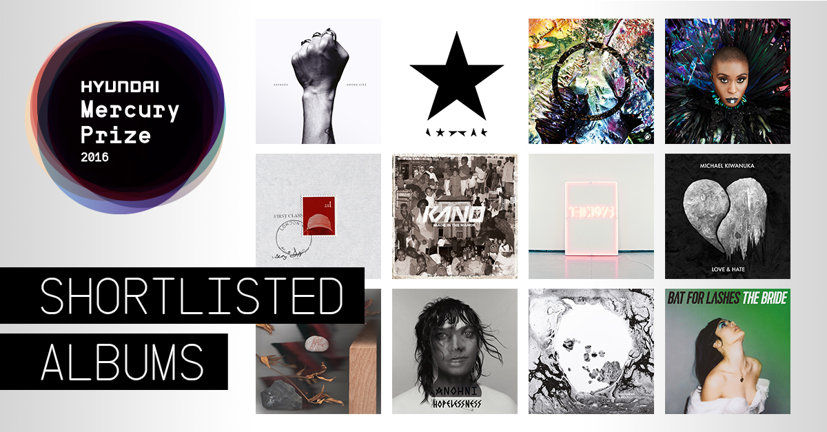 Full Nominations: Hyundai Mercury Prize 2016