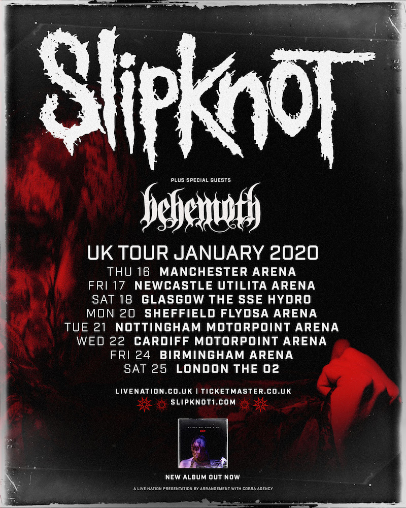 Slipknot Announce January 2020 Shows