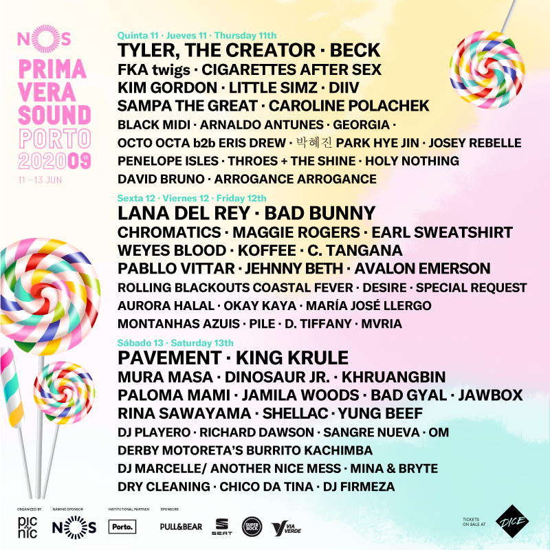 Tyler, The Creator, Lana Del Rey, FKA twigs For NOS Primavera Sound Porto