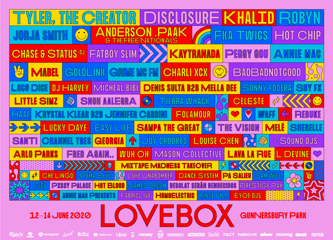 Lovebox 2020: Full Line Up Revealed