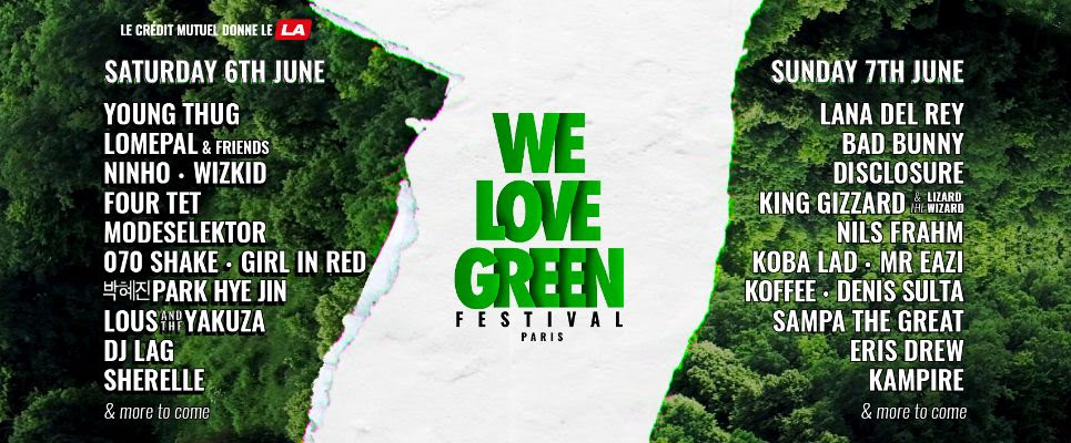 Lana Del Ray, Young Thug For We Love Green 2020