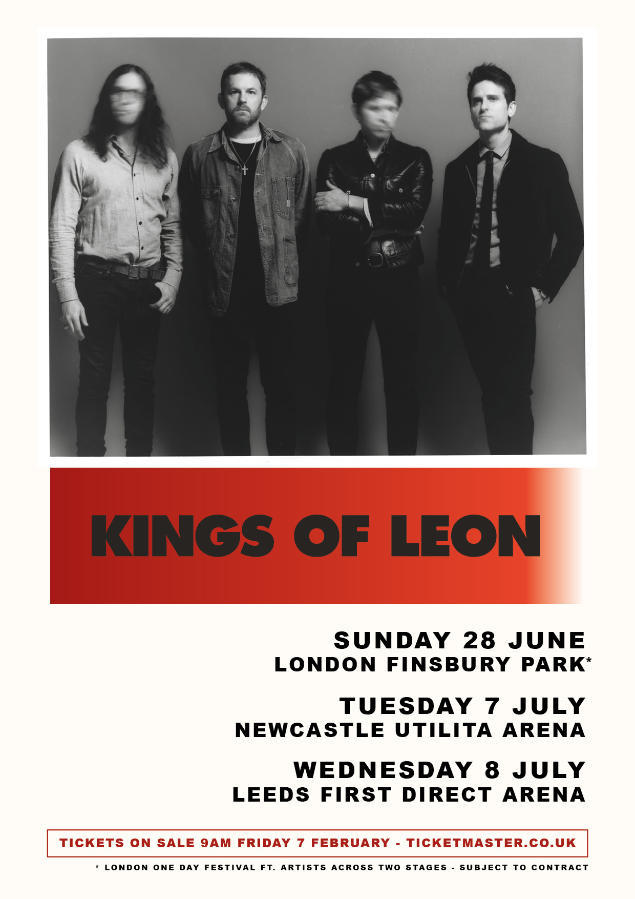 Kings Of Leon Announce Enormous UK Shows