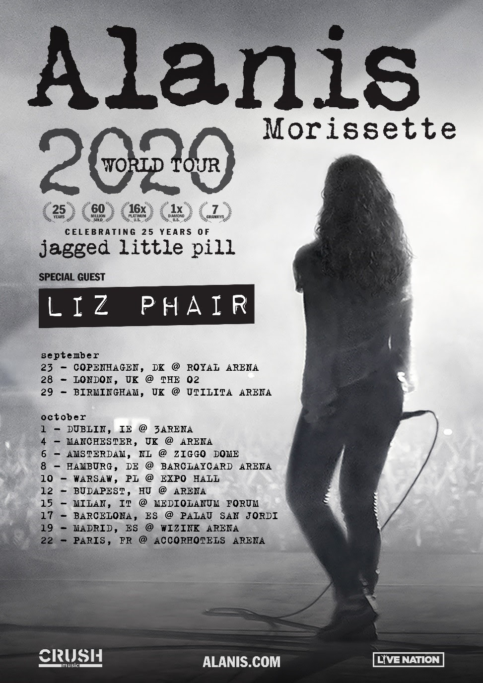 Alanis Morissette Announces UK Shows