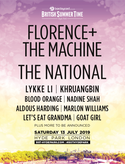 Blood Orange, Aldous Harding Join British Summertime Hyde Park