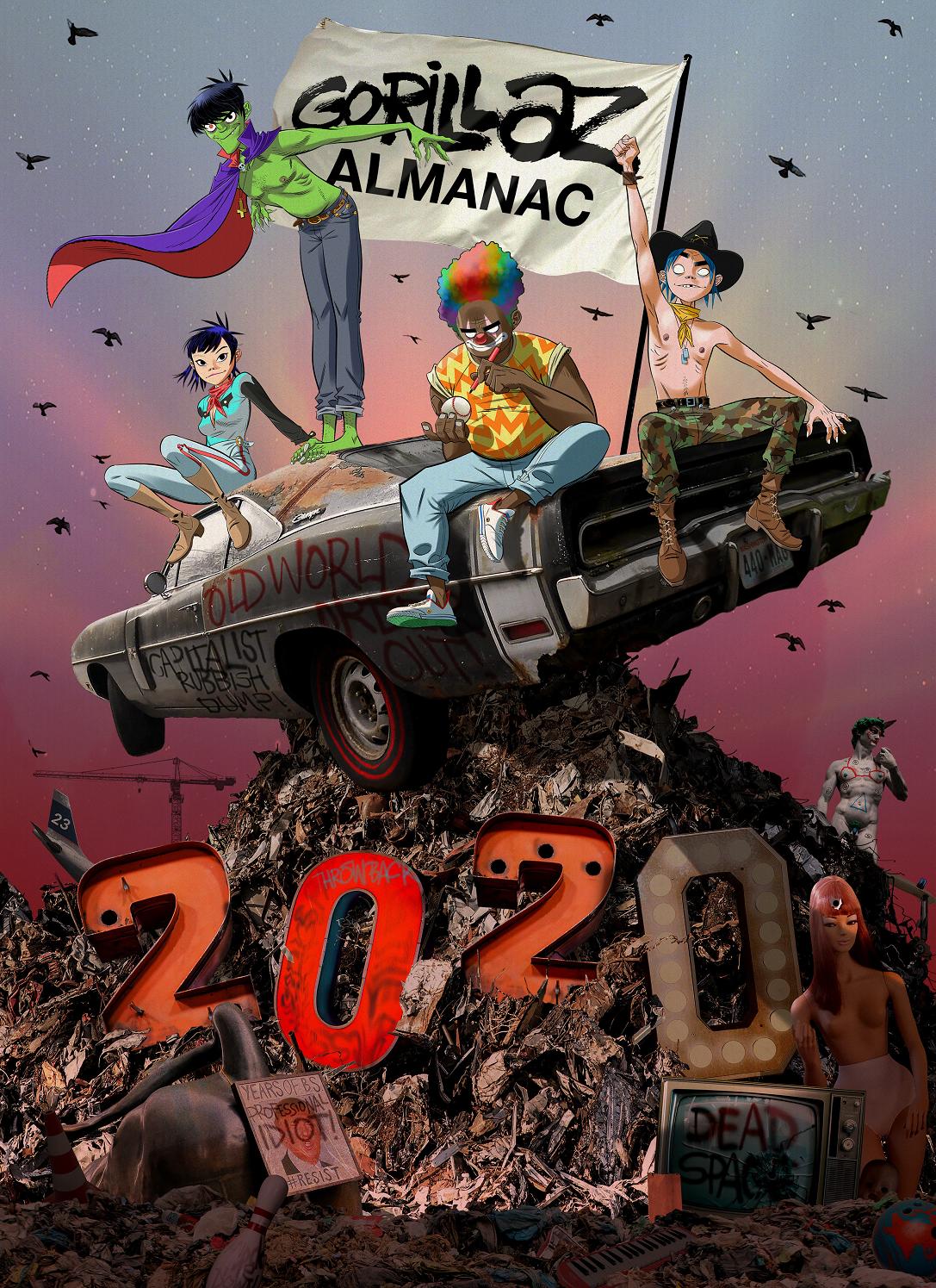 Gorillaz Confirm New Book Length Almanac